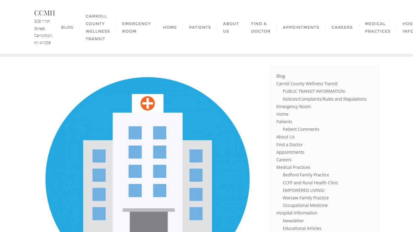 Hospital Information – Carroll County Memorial Hospital